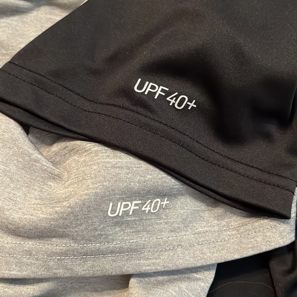 Nike Bundle of 2 Essential Men's Short-Sleeve Hydroguard Swim Shirt Size XL - Picture 9 of 11